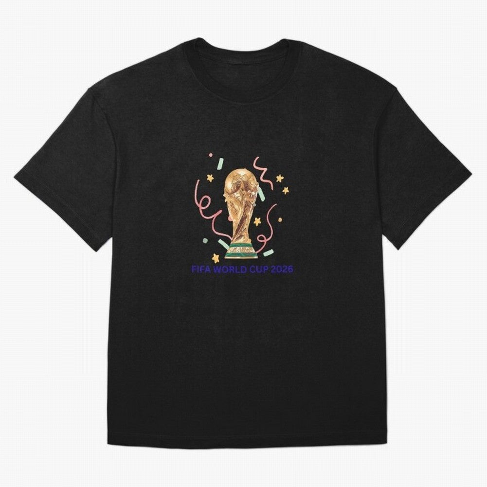 FIFA World Cup 2026 Oversized T-Shirt Celebrate Unforgettable Nights in Global Football Passion for FIFA World Cup 2026, Filled with Neymar, Haaland and Cristiano Ronaldo, Argentina, France and Brazil, Champion Mindset, Group Stage Buzz, Knockout