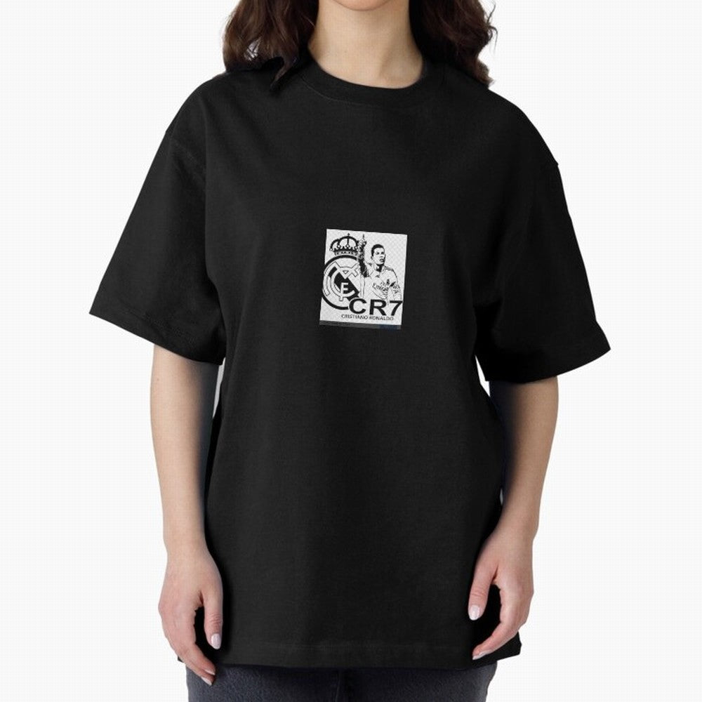 Ronaldo sticker Oversized T-Shirt Follow Every Goal of the FIFA World Cup 2026 USA Canada Mexico Journey through Messi, Neymar and Mbappe Highlights, Brazil, Portugal and Argentina Pride, Match Day Excitement, Supporter Culture, Golden Goals and