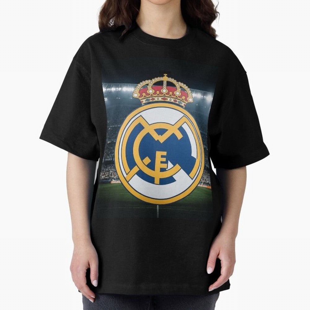 The Madridista Vikings Oversized T-Shirt Show Match Day Excitement for FIFA World Cup 2026 USA Canada Mexico Spirit, Centered on Netherlands, Haaland, Stadium Memories, Football Loyalty, International Chants and Championship Tradition; Perfect for