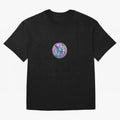Soccer ball holographic sticker Oversized T-Shirt Share the FIFA World Cup 2026 Group Stage Journey through Mbappe and Neymar Highlights, France and Portugal Pride, Sports Nostalgia, International Competition, Famous Players and Unforgettable