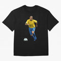 Ronaldo Nazario Oversized T-Shirt Bring Match Day Fire to FIFA World Cup 2026 USA Canada Mexico Highlighting CR7, Argentina Energy, Sports Nostalgia, International Competition, Famous Players and Unforgettable Victories; Great for Supporters Who