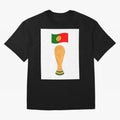 Portugal Football Fan T-Shirt Oversized T-Shirt Celebrate Rivalries and Pride in the FIFA World Cup 2026 Group Stage Journey through Cristiano Ronaldo Highlights, France Pride, Supporter Pride, Iconic Celebrations, Legendary Names and Global Match