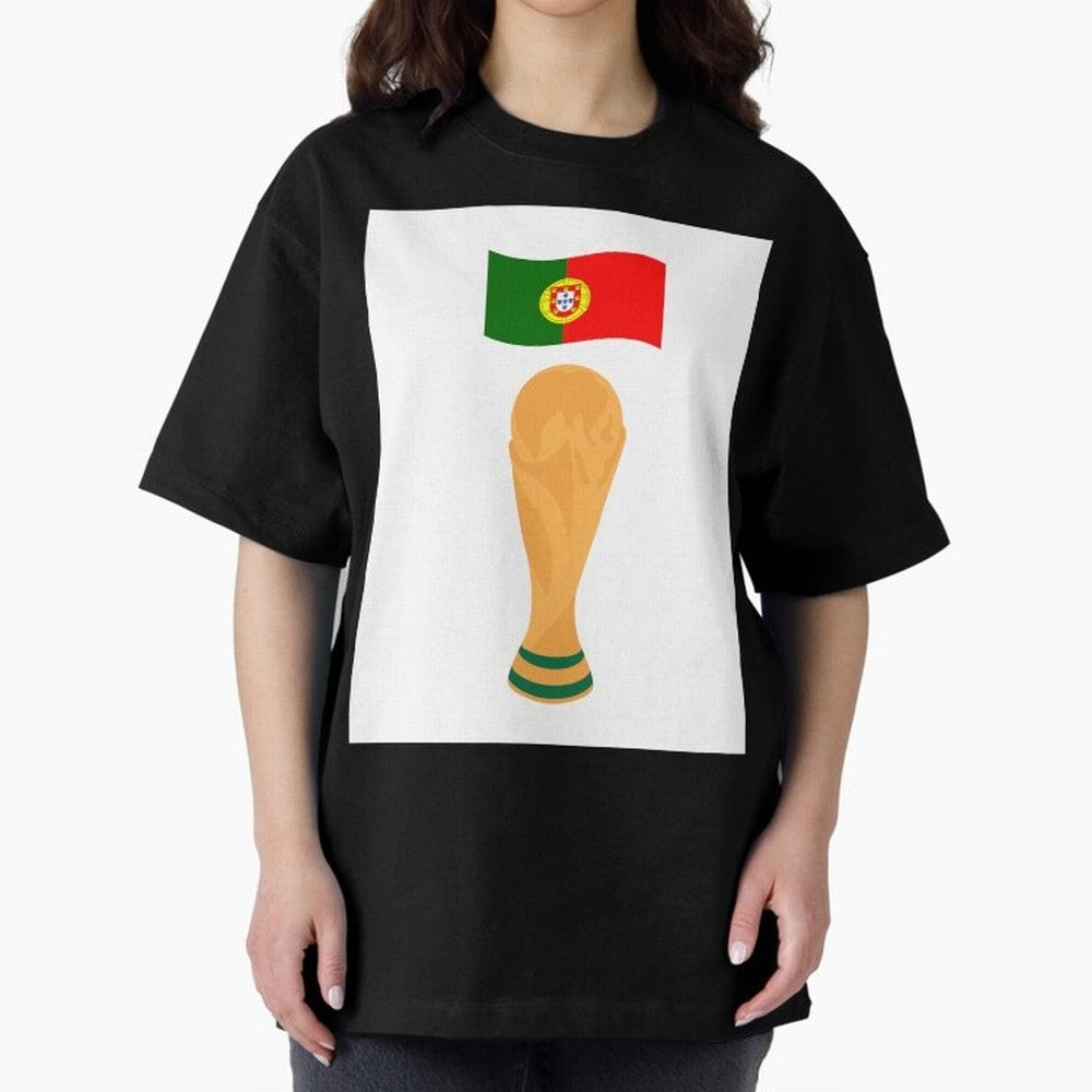Portugal Football Fan T-Shirt Oversized T-Shirt Celebrate Rivalries and Pride in the FIFA World Cup 2026 Group Stage Journey through Cristiano Ronaldo Highlights, France Pride, Supporter Pride, Iconic Celebrations, Legendary Names and Global Match