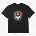 Portugal 2026 Soccer dog - World Cup Football Oversized T-Shirt Bring Supporter Culture to FIFA World Cup 2026 USA Canada Mexico Capturing CR7, Portugal, Spain and Germany Energy, Worldwide Fan Energy, Dramatic Goals, Stadium Lights and
