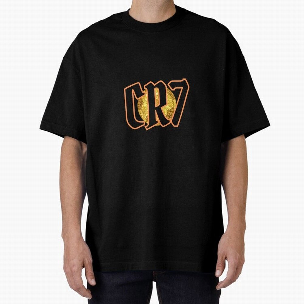 CR7 Oversized T-Shirt Bring the FIFA World Cup 2026 Journey through Messi, CR7 and Mbappe Highlights, England, France and Netherlands Pride, Goal Celebration Energy, Supporter Heritage, Football Icons and Worldwide Tournament Joy; Built for