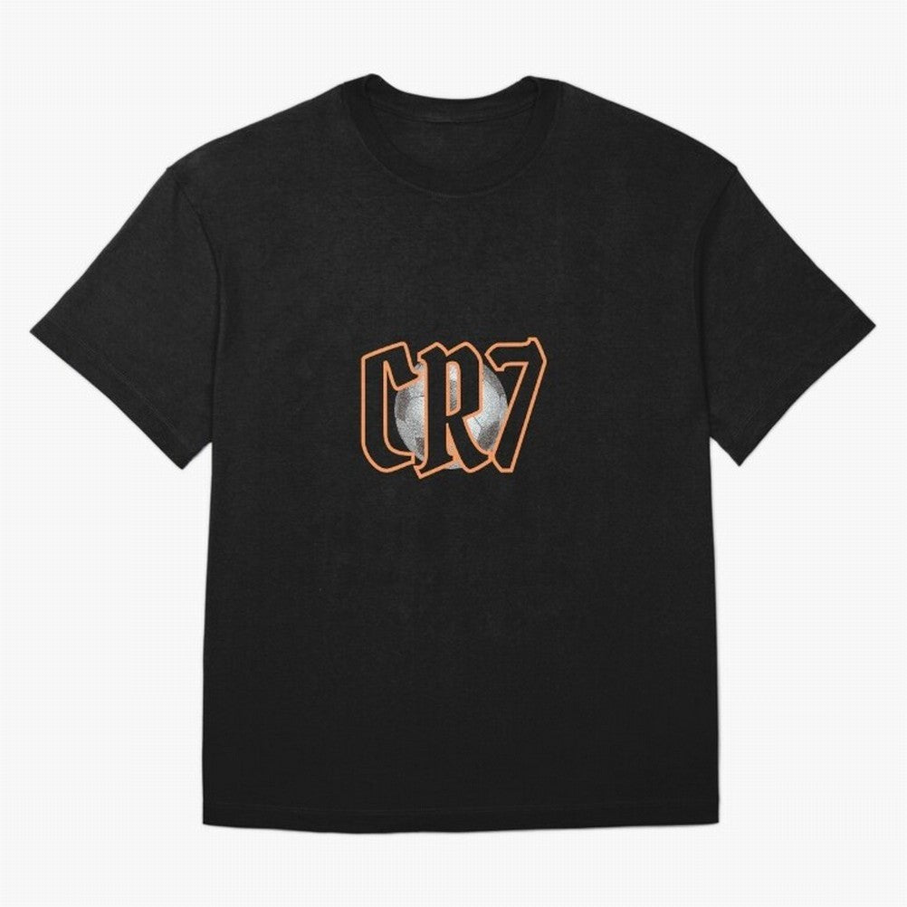 CR7 BLACK Oversized T-Shirt Represent the Passion of FIFA World Cup 2026 USA Canada Mexico Driven by Haaland and Mbappe, England, France and Netherlands Energy, Football History, Final Match Energy, Crowd Noise and Once in a Lifetime Moments; Built