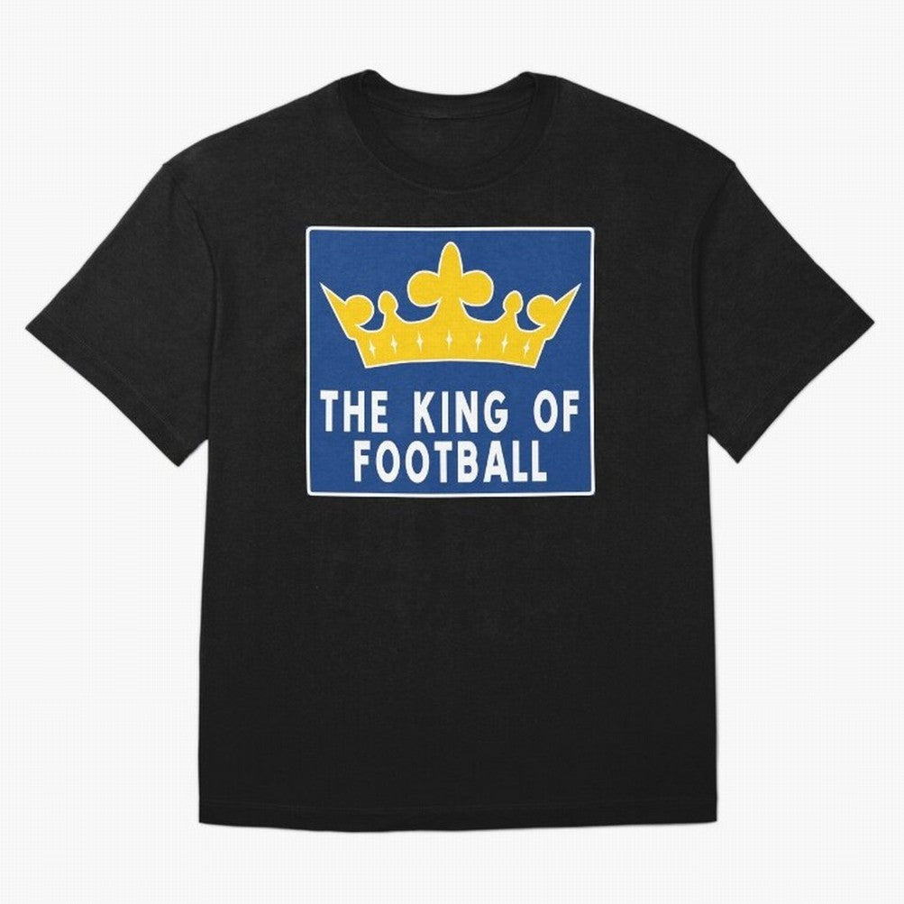 The King of Football Oversized T-Shirt Celebrate the Road through Global Football Passion for FIFA World Cup 2026 Group Stage, Capturing Neymar, Haaland and Cristiano Ronaldo, England and Germany, Football History, Final Match Energy, Crowd Noise