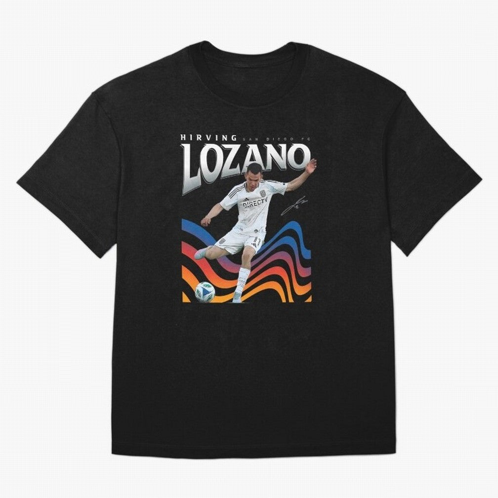 Hirving Lozano San Diego Fc Oversized T-Shirt Back Your Heroes with Match Day Hype around FIFA World Cup 2026, Mbappe and Neymar, England, Champion Mindset, Group Stage Buzz, Knockout Tension and Passionate Fan Culture; Perfect for Supporters Who
