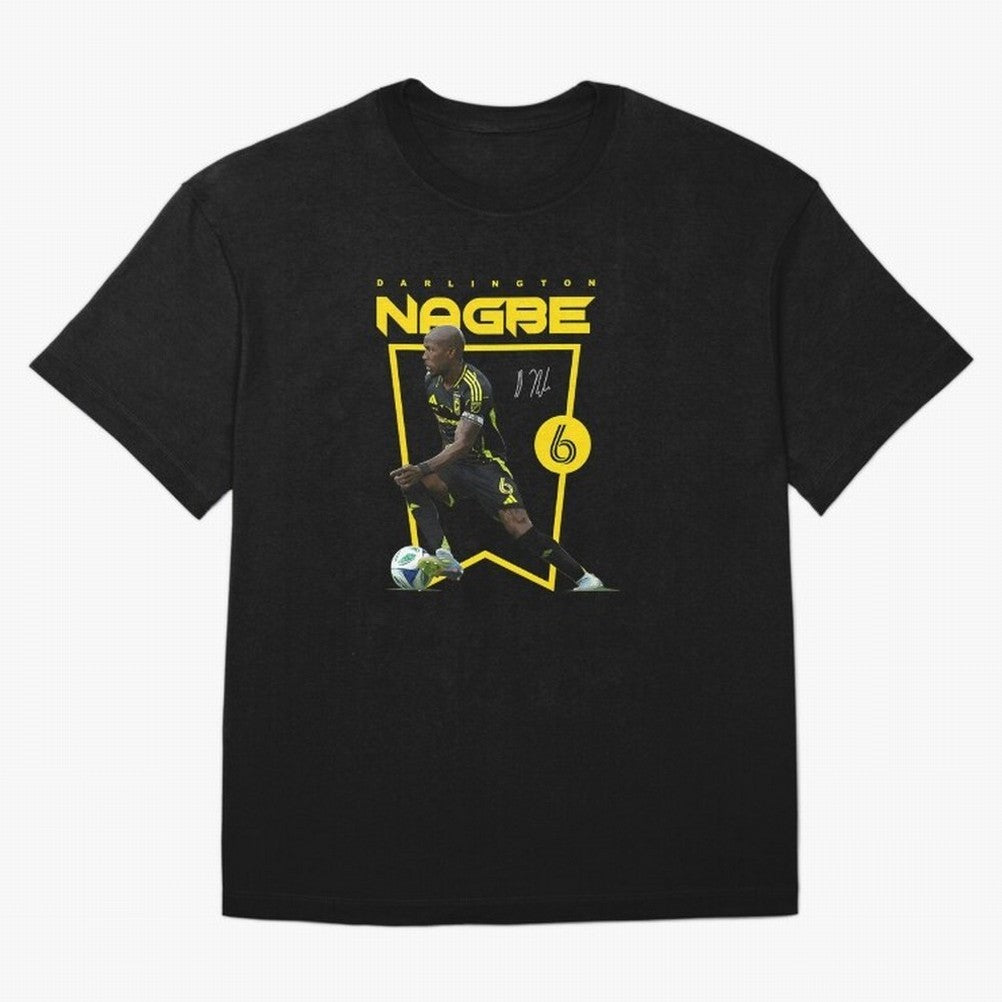 Darlington Nagbe Columbus Oversized T-Shirt Turn Up for the FIFA World Cup 2026 Journey through CR7 and Messi Highlights, Portugal Pride, Classic Soccer Heritage, Championship Pressure, Fan Loyalty and International Pride; Great for Supporters Who