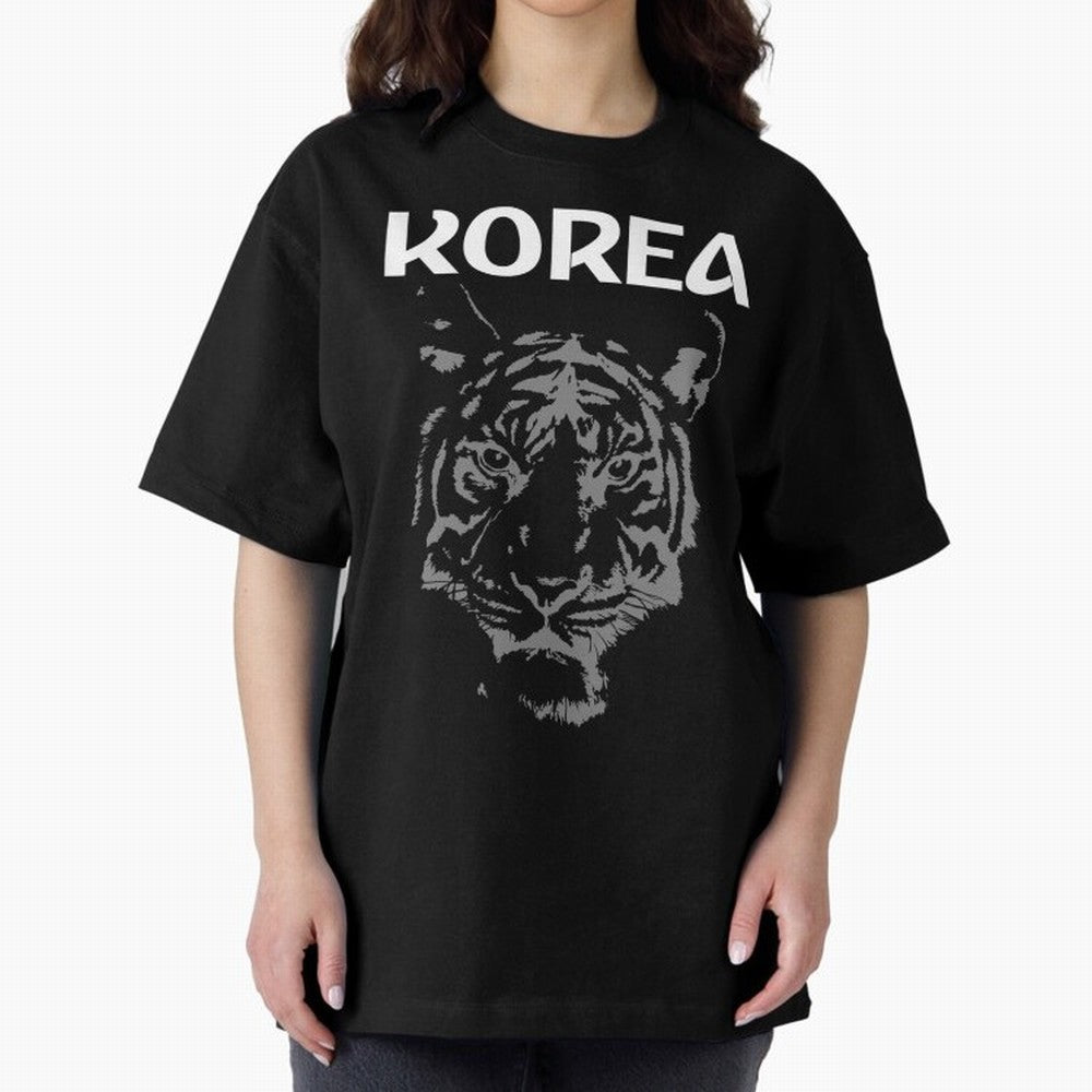 Team Korea Soccer Oversized T-Shirt Stand Out with Spirit from Global Football Passion for FIFA World Cup 2026 Group Stage, Built around Mbappe, France and Portugal, Global Supporter Spirit, Legendary Goals, National Colors and Tournament