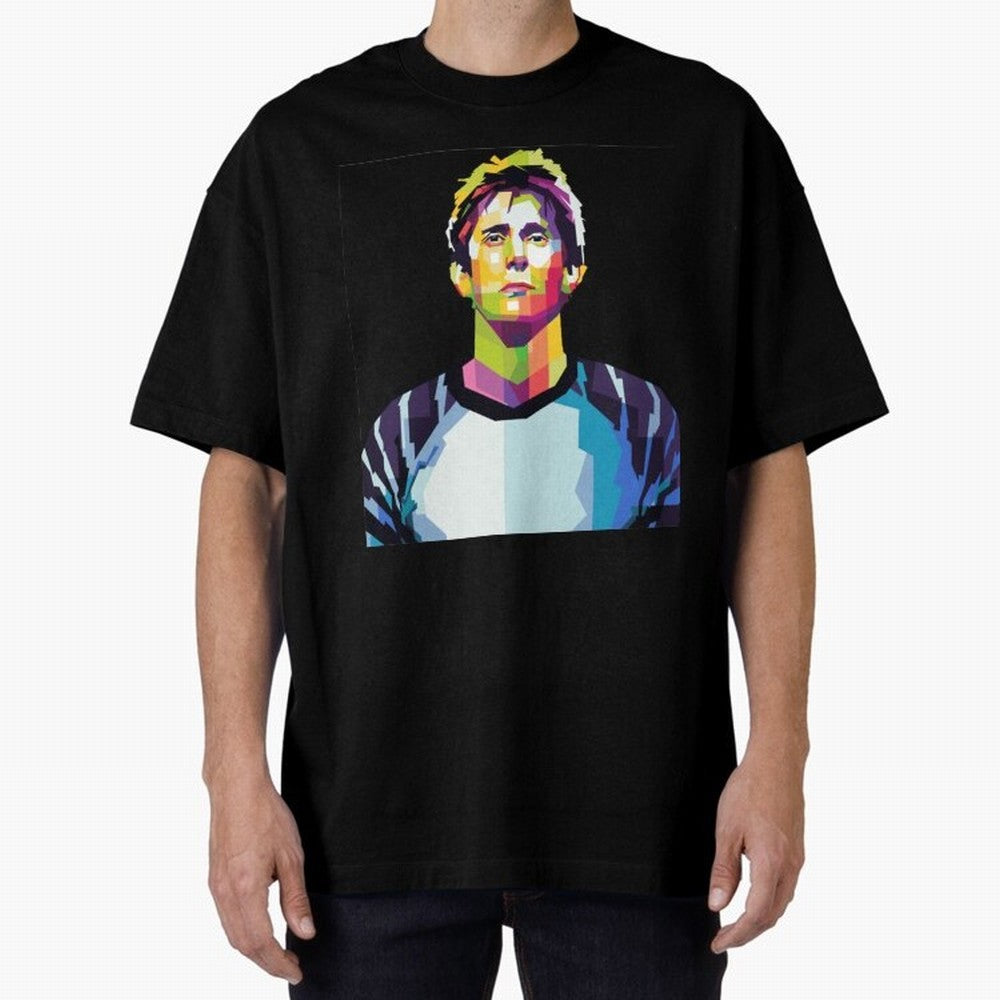 Edwin Van Der Sar Oversized T-Shirt Embrace FIFA World Cup 2026 with Mbappe and Neymar, Spain Energy, Sports Nostalgia, International Competition, Famous Players and Unforgettable Victories; Made for Collectors Who Enjoy Iconic Players, Country