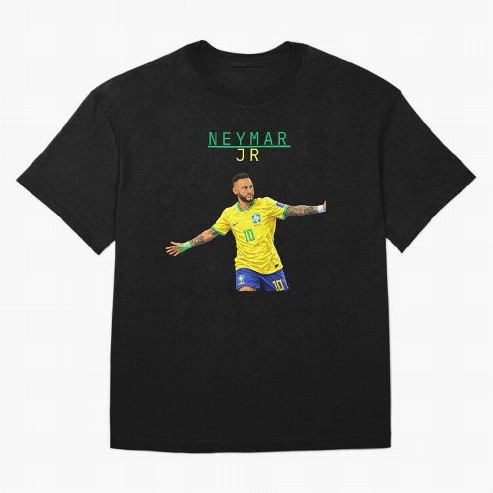 Neymar Oversized T-Shirt Honor Champions and Dreams in FIFA World Cup 2026 USA Canada Mexico Made for Mbappe and Neymar, Spain Energy, Fan Favorite Moments, National Team Passion, Big Match Drama and Soccer History; Created for Match Day Parties,