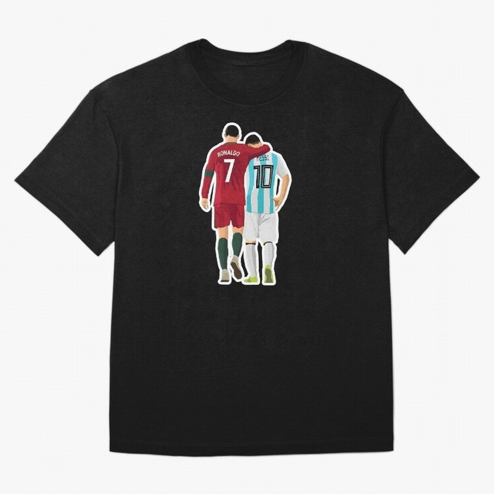 Ronaldo & Messi Oversized T-Shirt Represent the Passion of FIFA World Cup 2026 Group Stage Celebrating Neymar, Haaland and Cristiano Ronaldo, England, France and Netherlands Energy, Match Day Excitement, Supporter Culture, Golden Goals and Global