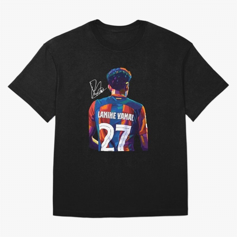 Lamine Yamal Football Player Oversized T-Shirt Build the FIFA World Cup 2026 USA Canada Mexico Journey through CR7 Highlights, Netherlands Pride, Classic Soccer Heritage, Championship Pressure, Fan Loyalty and International Pride; Ideal for Fans