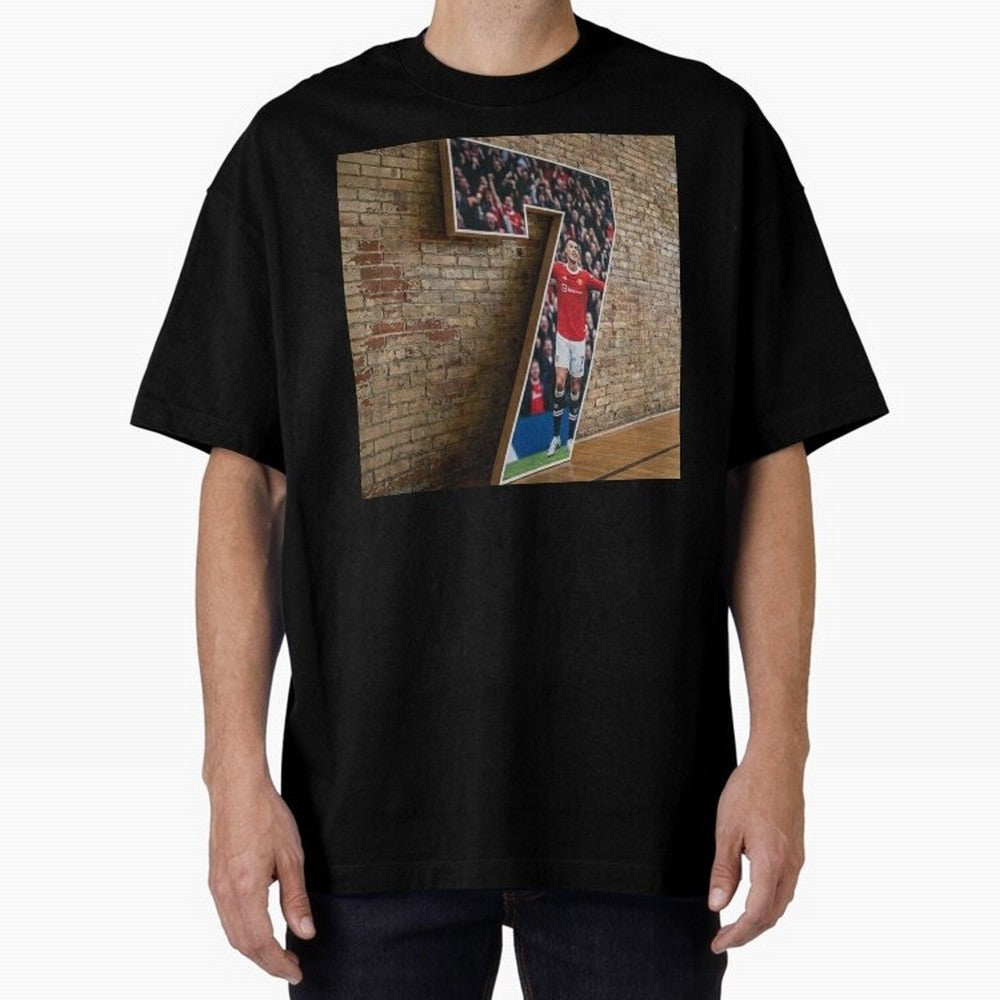 number 7 Oversized T-Shirt Live for the Drama of FIFA World Cup 2026 Group Stage Spirit, Made for England and Germany, Cristiano Ronaldo, Haaland and CR7, Global Supporter Spirit, Legendary Goals, National Colors and Tournament Celebration; Built