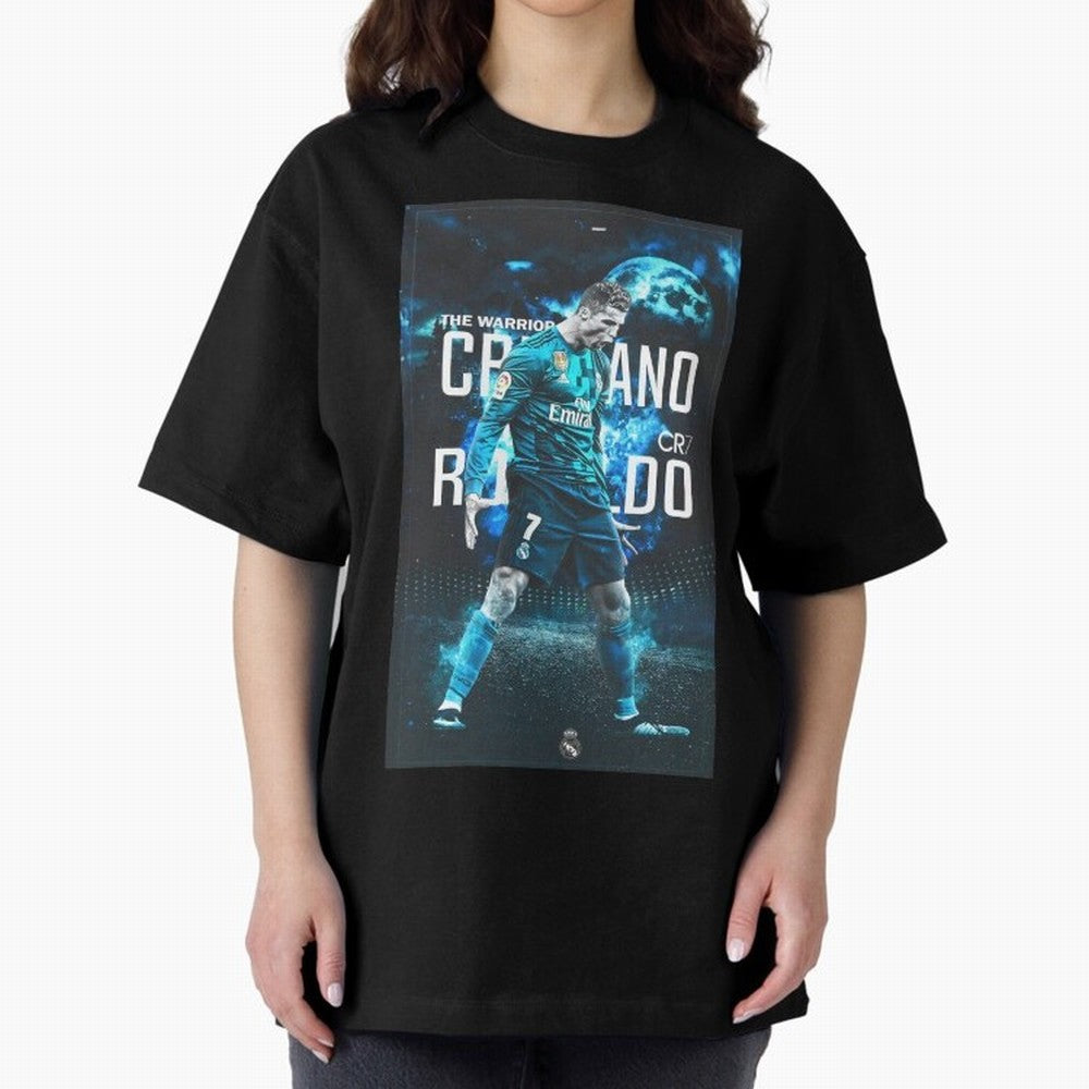 Ronaldo Oversized T-Shirt Mark FIFA World Cup 2026 Group Stage for Fans of Messi and Cristiano Ronaldo and England, France and Netherlands, Bringing Match Day Excitement, Supporter Culture, Golden Goals and Global Football Passion; Built for