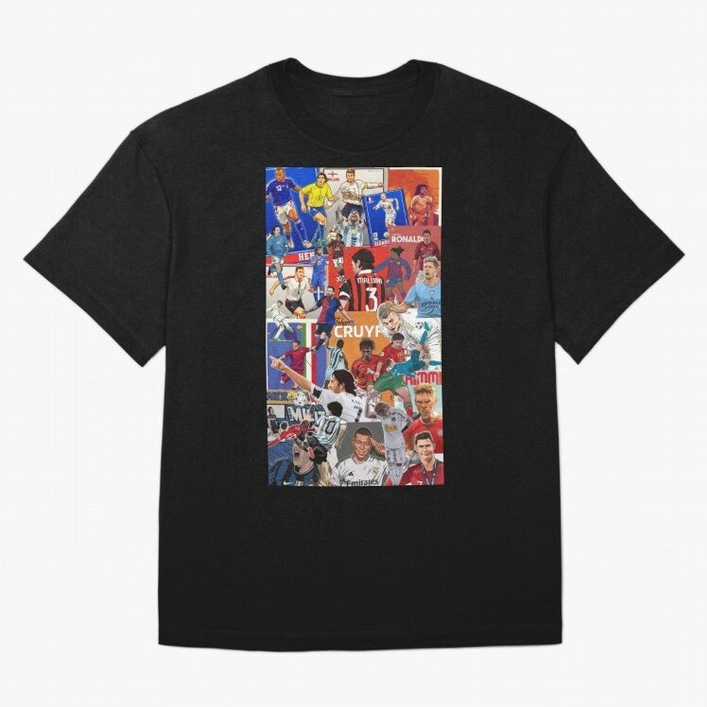 The Greats Oversized T-Shirt Showcase FIFA World Cup 2026 Centered on Cristiano Ronaldo, Argentina and Brazil Energy, Classic Soccer Heritage, Championship Pressure, Fan Loyalty and International Pride; Perfect for People Who Love Argentina,