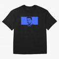 Ronaldo CR7 Blue Vector Portrait - Pop Comic Oversized T-Shirt Celebrate Golden Goal Energy in FIFA World Cup 2026 Group Stage Spirit, Made for England, France and Netherlands, Mbappe and Neymar, Stadium Memories, Football Loyalty, International