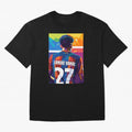 Lamine Yamal Wpap Pop Art Oversized T-Shirt Honor Champions and Dreams in FIFA World Cup 2026 USA Canada Mexico Built around Neymar, Spain and Netherlands Energy, Match Day Excitement, Supporter Culture, Golden Goals and Global Football Passion;