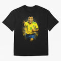 Ronaldo Naz¨¢rio Oversized T-Shirt Show Championship Spirit for FIFA World Cup 2026 for Fans of Mbappe and England, France and Netherlands, Bringing Tournament Hype, Historic Matchups, Family Viewing Parties and Global Sports Pride; Ideal for