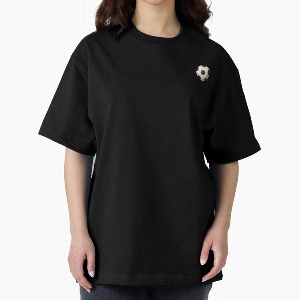 Soccer Ball Oversized T-Shirt Represent Football Lovers during the FIFA World Cup 2026 Group Stage Journey through Cristiano Ronaldo Highlights, Spain and Netherlands Pride, Football Passion, Legendary Performances, Festival Vibes and Supporter