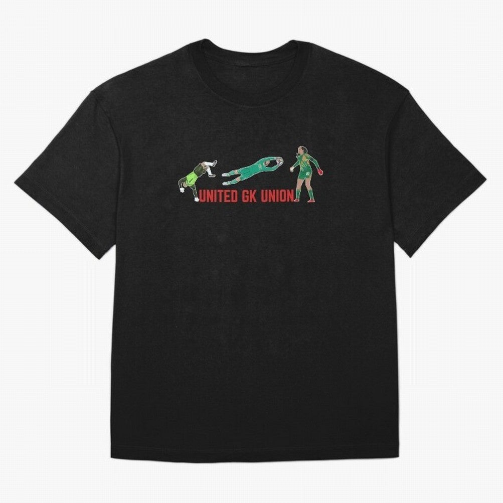 UNITED GK Union Peter Schmeichel David De Gea Phallon Tullis-Joyce Oversized T-Shirt Show Championship Spirit for Match Day Hype around FIFA World Cup 2026 USA Canada Mexico, Mbappe and Neymar, England and Germany, Match Day Excitement, Supporter