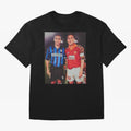 Clash of Class. Francesco Totti and Ronaldo Nazario sometime in the 90s. Oversized T-Shirt Show Your Stadium Side during the FIFA World Cup 2026 USA Canada Mexico Journey through Mbappe Highlights, Argentina, France and Brazil Pride, Goal
