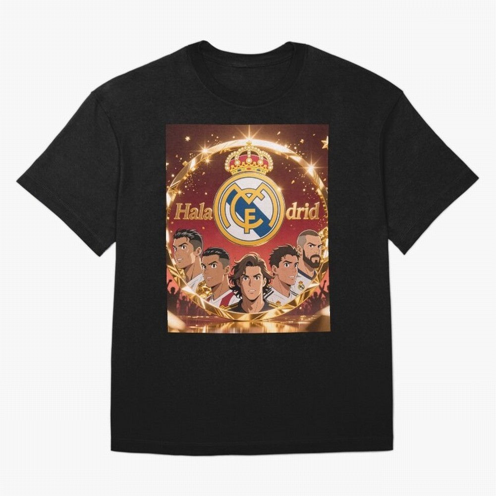 Estrellas del Real Madrid Oversized T-Shirt Stand with the FIFA World Cup 2026 USA Canada Mexico Journey through Messi, Neymar and Mbappe Highlights, Netherlands Pride, Tournament Hype, Historic Matchups, Family Viewing Parties and Global Sports