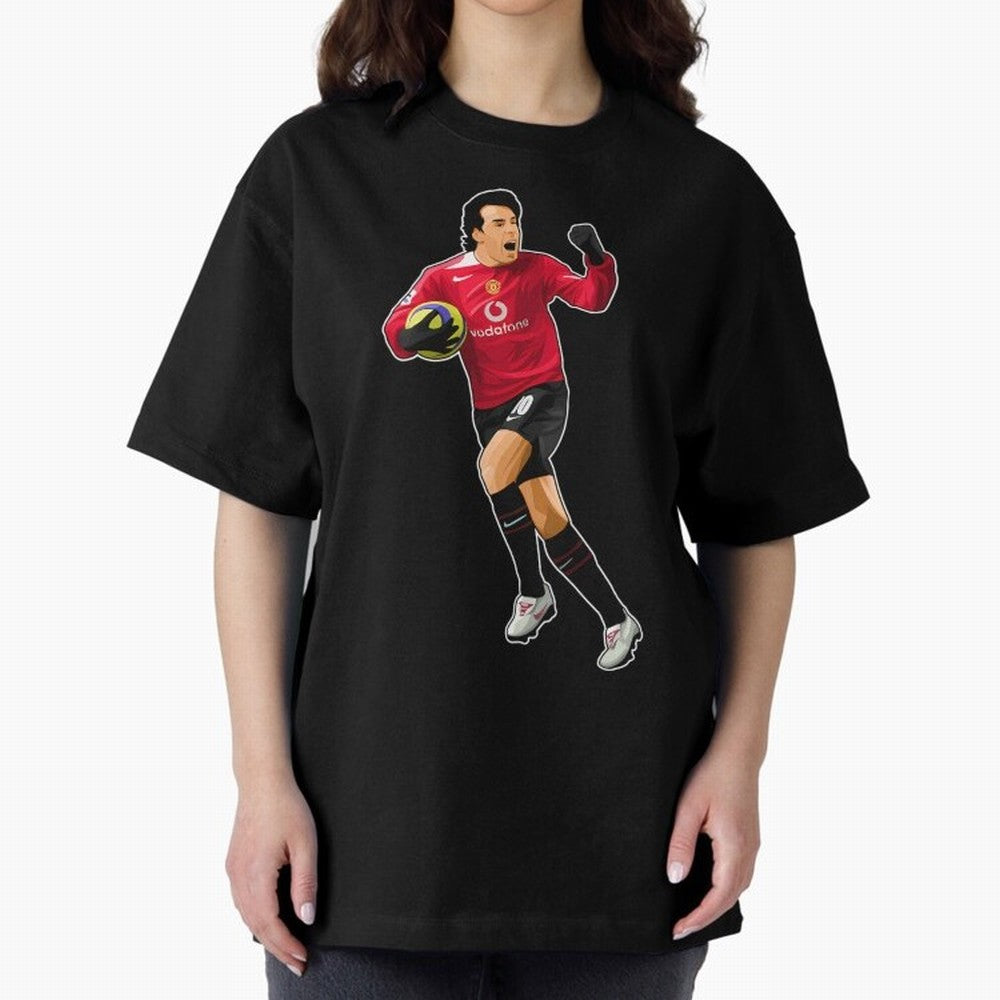 Ruud Van Nistelrooy #10 Scooring Goals Oversized T-Shirt Represent Football Lovers during FIFA World Cup 2026 USA Canada Mexico Spirit, Inspired by Portugal, CR7, Classic Soccer Heritage, Championship Pressure, Fan Loyalty and International Pride;