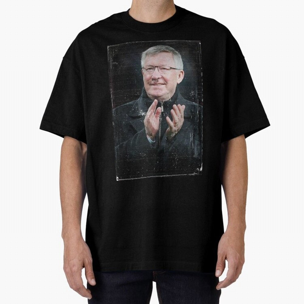 Sir Alex Ferguson Oversized T-Shirt Celebrate Soccer Greatness during FIFA World Cup 2026 USA Canada Mexico Filled with Mbappe and Neymar, Portugal, Spain and Germany Energy, Stadium Chants, National Pride, Trophy Dreams and Unforgettable Football