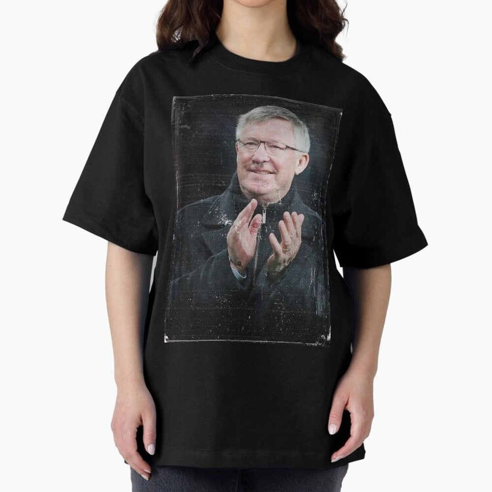 Sir Alex Ferguson Oversized T-Shirt Celebrate Soccer Greatness during FIFA World Cup 2026 USA Canada Mexico Filled with Mbappe and Neymar, Portugal, Spain and Germany Energy, Stadium Chants, National Pride, Trophy Dreams and Unforgettable Football