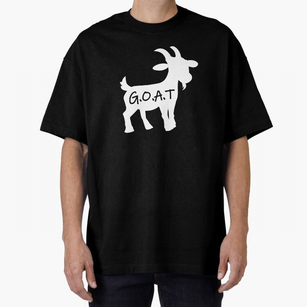 GOAT Oversized T-Shirt Make Every Kick Count in Global Football Passion for FIFA World Cup 2026 Group Stage, Celebrating CR7, England, France and Netherlands, Global Supporter Spirit, Legendary Goals, National Colors and Tournament Celebration;