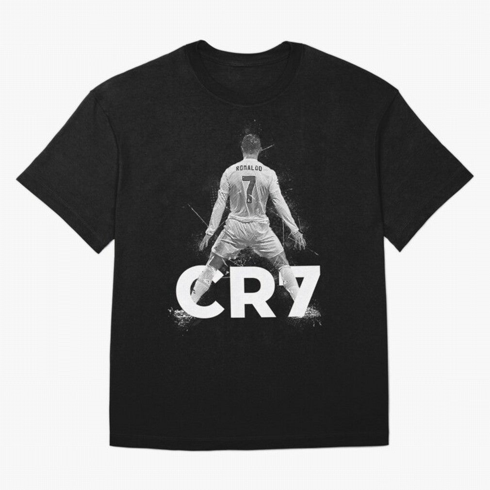 CR7 Ronaldo Celebration Artwork For Football Fans Gift For Soccer Enthusiasts Oversized T-Shirt Bring Global Tournament Vibes to Match Day Hype around FIFA World Cup 2026, CR7 and Messi, Germany, Tournament Hype, Historic Matchups, Family Viewing