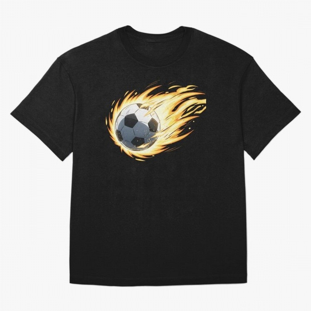 Soccer anime Oversized T-Shirt Represent FIFA World Cup 2026 Spirit, Inspired by Spain, Mbappe and Neymar, Match Day Excitement, Supporter Culture, Golden Goals and Global Football Passion; Built for Supporters Chasing Trophy Dreams, Final Match
