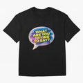 A photograph of a vibrant, oversized speech bubble Oversized T-Shirt Embrace Global Football Passion for FIFA World Cup 2026 USA Canada Mexico, Capturing Messi, Neymar and Mbappe, Brazil, Portugal and Argentina, Champion Mindset, Group Stage Buzz,