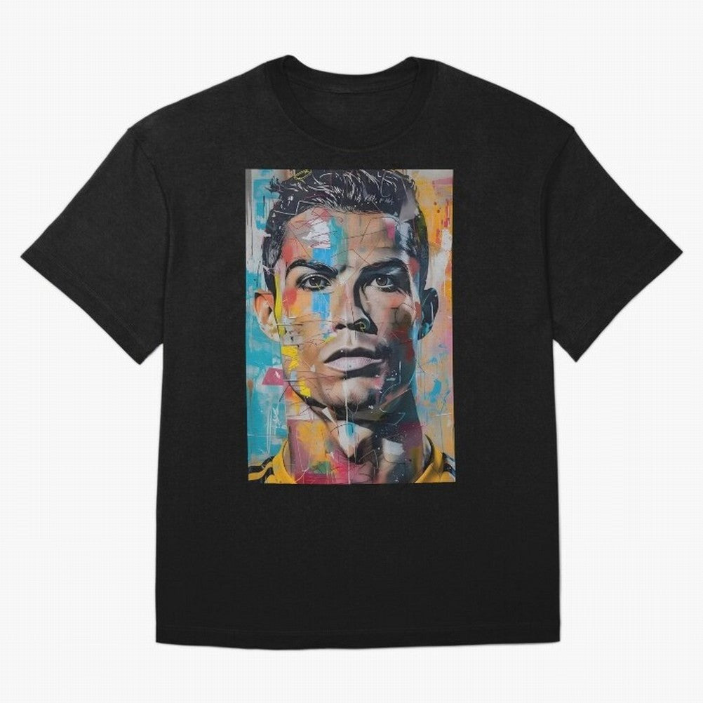 Christiano Ronaldo Oversized T-Shirt Make Every Kick Count in Match Day Hype around FIFA World Cup 2026, Haaland, Portugal, Spain and Germany, Match Day Excitement, Supporter Culture, Golden Goals and Global Football Passion; Great for Supporters