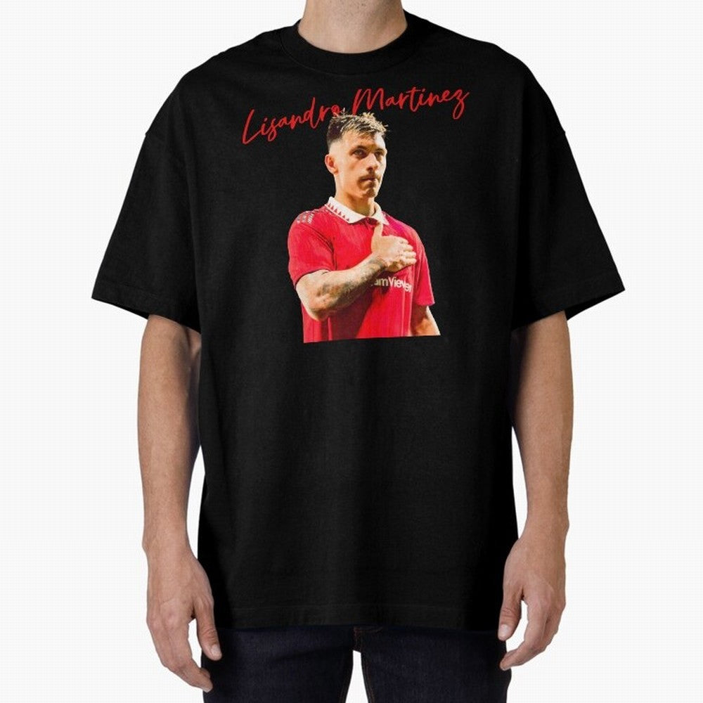Lisandro Martinez Oversized T-Shirt Make Every Match About Match Day Hype around FIFA World Cup 2026 USA Canada Mexico, Neymar, France, Supporter Pride, Iconic Celebrations, Legendary Names and Global Match Day Energy; Ideal for Passionate Fans Who