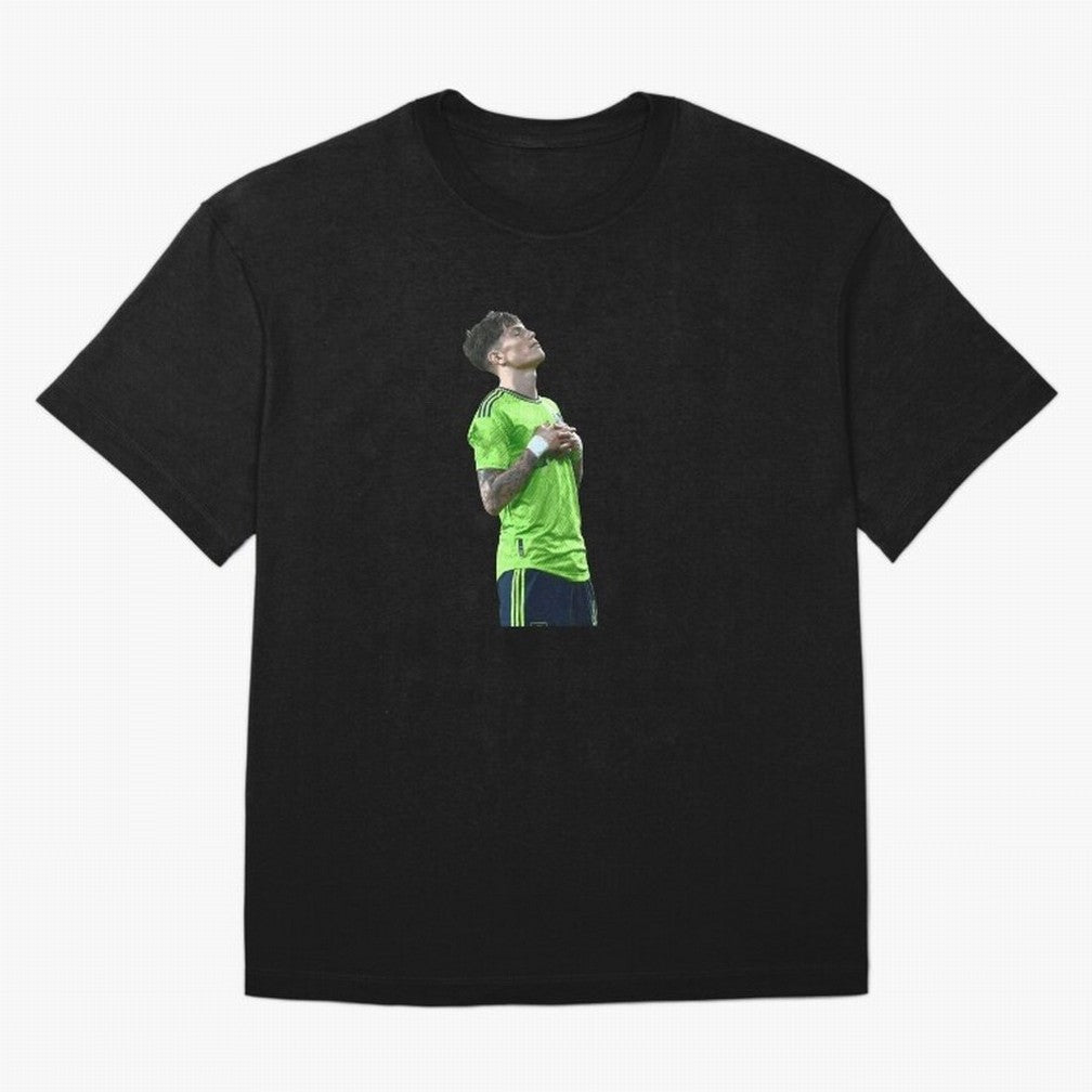 Alejandro Garnacho Oversized T-Shirt Join the Global Buzz around FIFA World Cup 2026 USA Canada Mexico Celebrating Messi, CR7 and Mbappe, England and Germany Energy, Vintage Soccer Flavor, Modern Football Stars, National Flags and Final Night