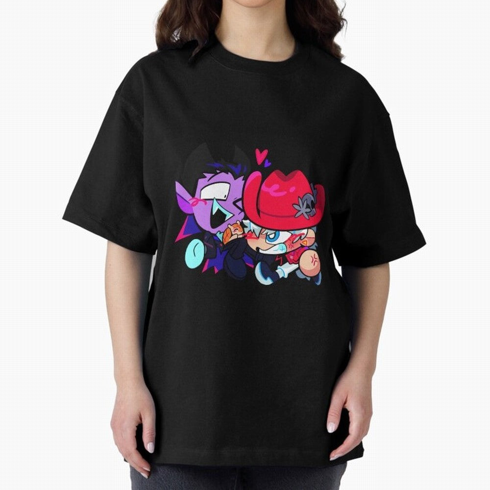 RonaDora chibis Oversized T-Shirt Show Fan Pride Across FIFA World Cup 2026 Group Stage Filled with CR7, France and Portugal Energy, Football Festival Excitement, Trophy Ambitions, Country Rivalries and Star Player Buzz; Ideal for Football Dads,