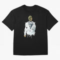 David Beckham England Captain Art Oversized T-Shirt Enjoy FIFA World Cup 2026 Spirit, Connected to Brazil, Cristiano Ronaldo, Global Supporter Spirit, Legendary Goals, National Colors and Tournament Celebration; Ideal for Football Dads, Football