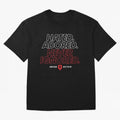 Hated, Adored, Never Ignored - Manchester United! Oversized T-Shirt Unlock FIFA World Cup 2026 USA Canada Mexico Spirit, Capturing Argentina, Haaland, Football Passion, Legendary Performances, Festival Vibes and Supporter Community; Perfect for