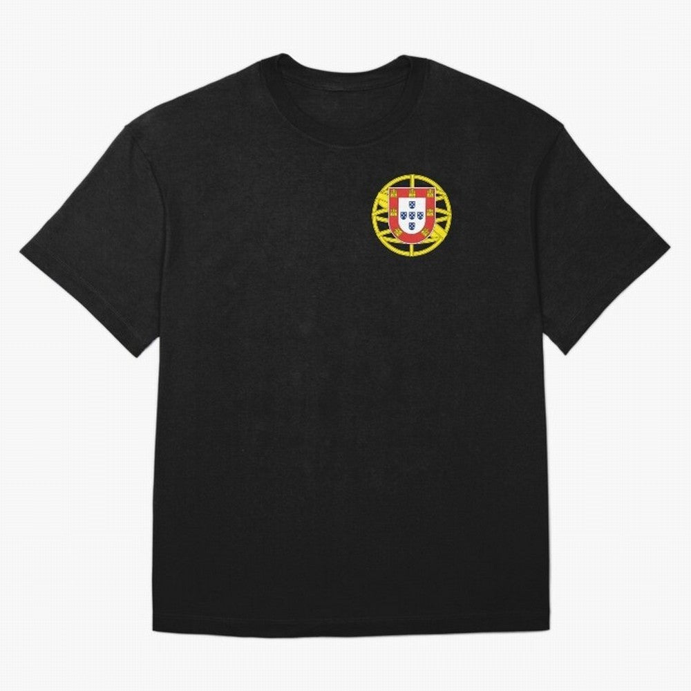 Portugal Coat of Arms Oversized T-Shirt Bring Legendary Rivalry Energy to Global Football Passion for FIFA World Cup 2026 Group Stage, with Messi, Argentina, France and Brazil, Match Day Excitement, Supporter Culture, Golden Goals and Global