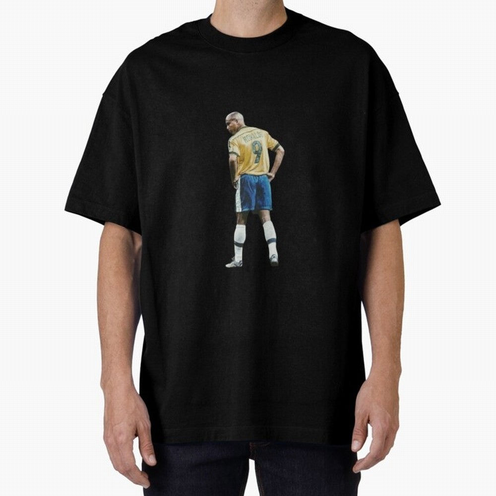 Brazilian Football Player from Milano Oversized T-Shirt Relive the Noise and Pride of the FIFA World Cup 2026 Group Stage Journey through Neymar Highlights, England Pride, Classic Soccer Heritage, Championship Pressure, Fan Loyalty and