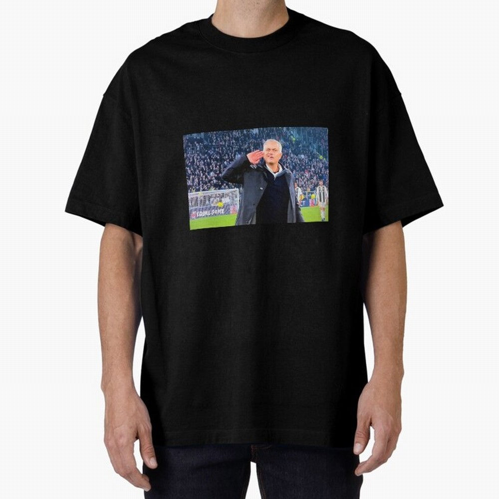 Mourinho VS Juventus Oversized T-Shirt Make Every Match About Global Football Passion for FIFA World Cup 2026, with Mbappe and Neymar, England, France and Netherlands, Championship Spirit, Famous Goals, Roaring Crowds and International Football
