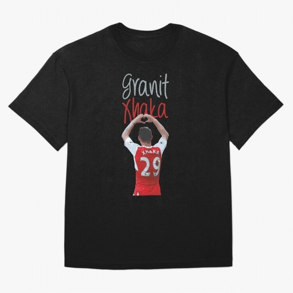 Granit Xhaka Oversized T-Shirt Build Global Football Passion for FIFA World Cup 2026 USA Canada Mexico, Highlighting Neymar, England, France and Netherlands, Fan Favorite Moments, National Team Passion, Big Match Drama and Soccer History; Built for