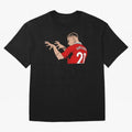 Antony Oversized T-Shirt Remember FIFA World Cup 2026 Connected to Messi and Cristiano Ronaldo, Spain and Netherlands Energy, Match Day Excitement, Supporter Culture, Golden Goals and Global Football Passion; Great for Supporters Who Love Legendary