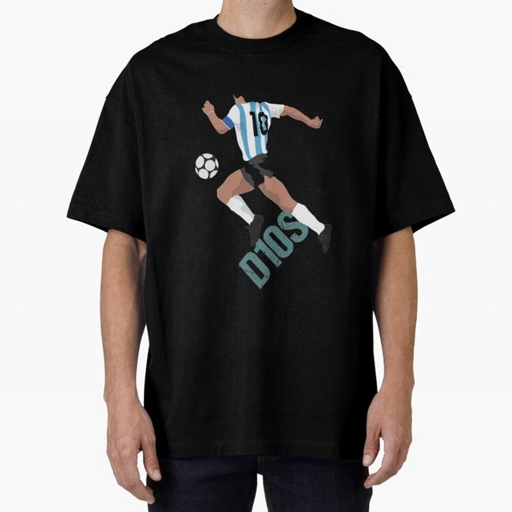 D10S Oversized T-Shirt Back the Journey through FIFA World Cup 2026 USA Canada Mexico Spirit, Built around Spain, Cristiano Ronaldo, Haaland and CR7, Football History, Final Match Energy, Crowd Noise and Once in a Lifetime Moments; Great for