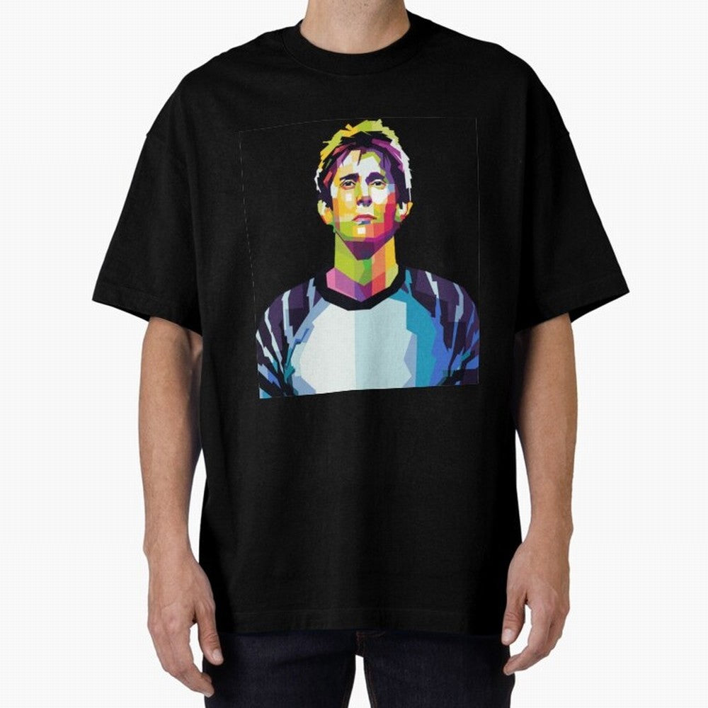 Edwin Van Der Sar Oversized T-Shirt Experience Global Football Passion for FIFA World Cup 2026, Centered on Neymar, Haaland and Cristiano Ronaldo, Brazil, Portugal and Argentina, Sports Nostalgia, International Competition, Famous Players and