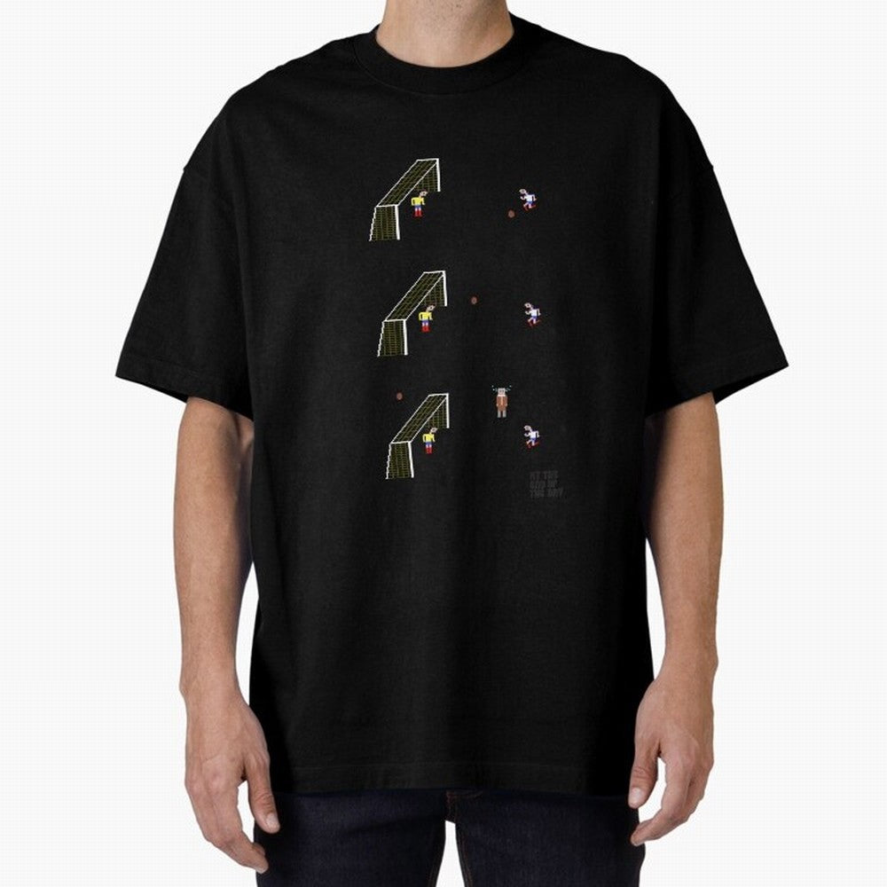 Penalty miss Oversized T-Shirt Back the Journey through FIFA World Cup 2026 Group Stage for Fans of Neymar, Haaland and Cristiano Ronaldo and Argentina and Brazil, Bringing Football Festival Excitement, Trophy Ambitions, Country Rivalries and Star