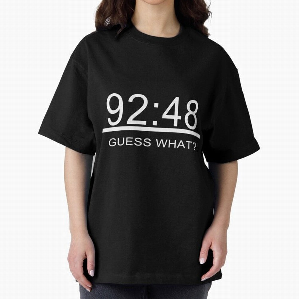 92:48 Guess what? Oversized T-Shirt Honor Football Greatness during Global Football Passion for FIFA World Cup 2026, Highlighting CR7 and Messi, Brazil, Portugal and Argentina, Goal Celebration Energy, Supporter Heritage, Football Icons and